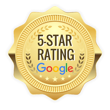 5-Star Rating on Google
